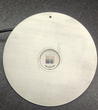 Load image into Gallery viewer, A silver flat round pool LED light base