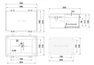 Waterproof Outdoor Junction Box